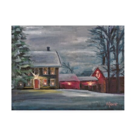 Trademark Fine Art Marnie Bourque 'Sterling Hill Twilight' Canvas Art, 18x24 ALI44465-C1824GG